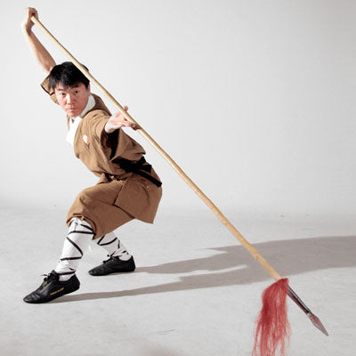 Long Weapon - Wax Wood Spear (Qian) - Single Headed