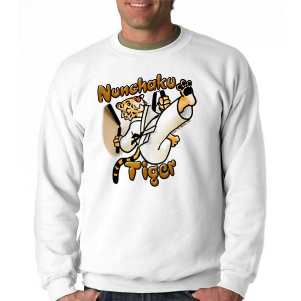 Jumping tiger sweatshirt shop