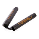 Nunchuck (Nunchakus)  - 8" Black Foam w/cord