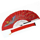 Phoenix Iron Fan - Black/Red