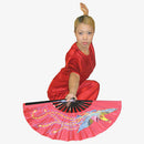 Phoenix Iron Fan - Black/Red