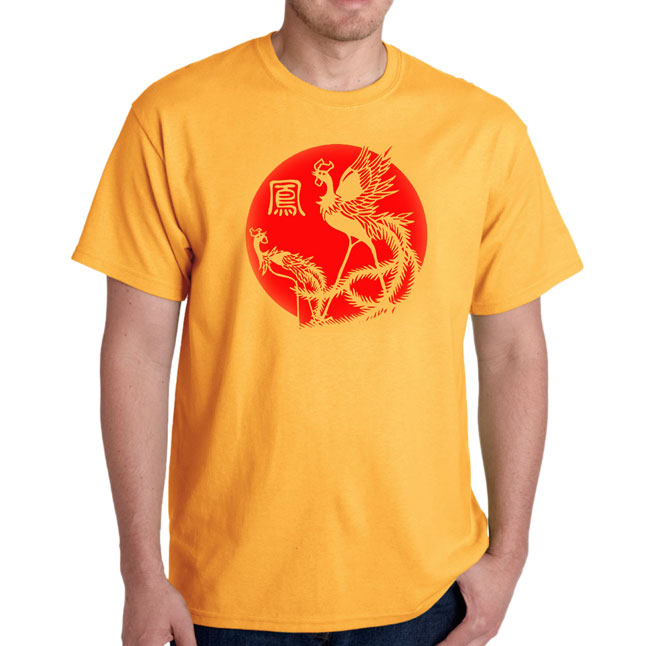 T-Shirt - Phoenix Paper Cut