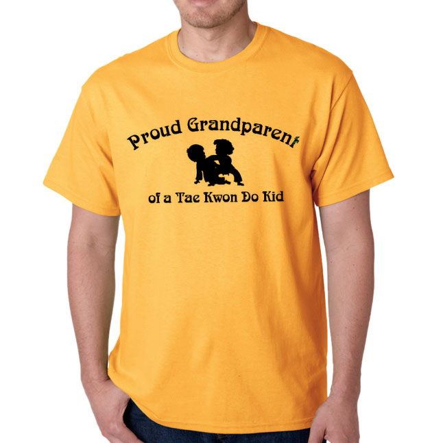 T-Shirt - Proud Grandparent of a TKD Kid