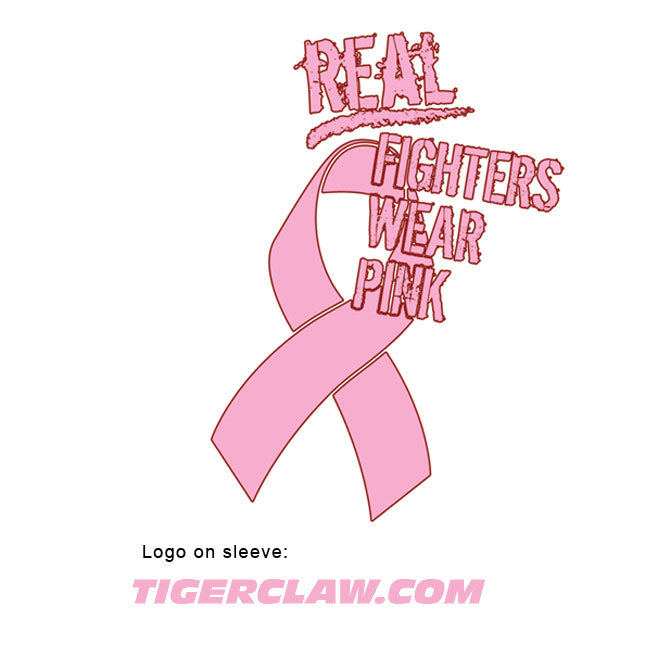 Real Fighters Wear Pink T-shirt