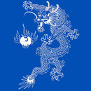 T-Shirt - Fire Dragon in White Graphic
