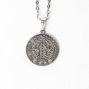 Tae Kwon Do Silver Pendant