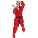 Tae Kwon Do Uniform - Elite V - Neck - Red