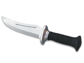  Rubber Knife -  Curved / Straight