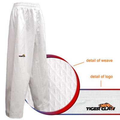 Elite Poly/Cotton Pants - White